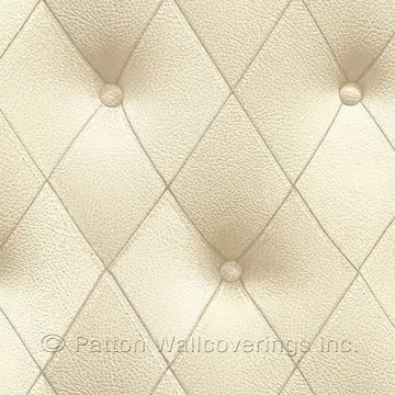 LL29572 Buttonback Wallpaper Beige Illusions Norwall Wallcovering