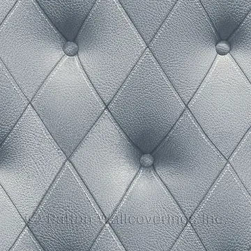 LL36204 Buttonback Wallpaper Navy Illusions Norwall Wallcovering