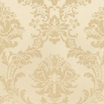 MD29435 In Register Classic Damask Wallpaper Dark Cream Silk Impressions 2 Norwall Wallcovering
