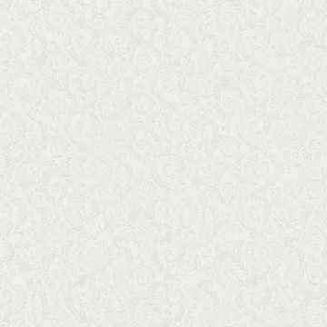 MD29450 Allover Scroll Emboss Wallpaper Pearl, White Silk Impressions 2 Norwall Wallcovering
