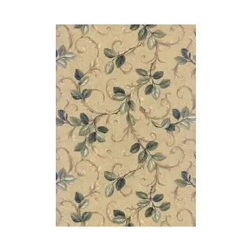 Scrolling Leaf Wallpaper