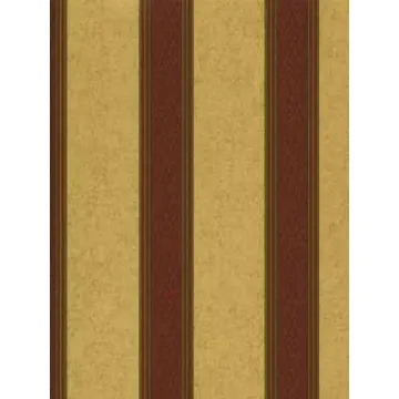 Burgundy and Tan Stripe Wallpaper