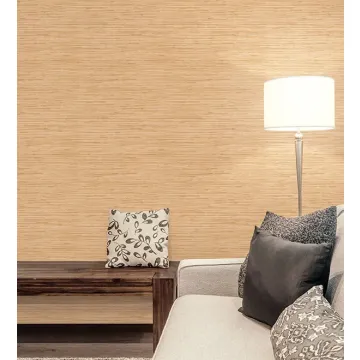 NT33704 Grasscloth Wallpaper Oche, Cream, Beige Wall Finishes Norwall Wallcovering