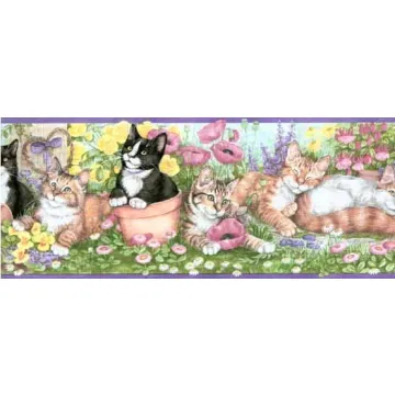 Lighthouse and Seaside Wallpaper Border