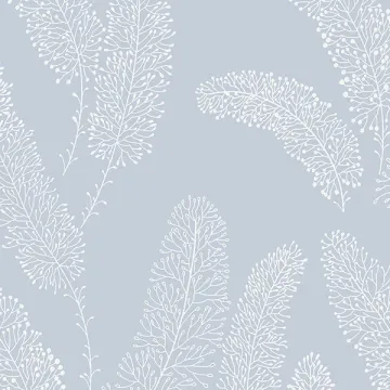 PA34256 Feather Wallpaper Blue Paradise Norwall Wallcovering