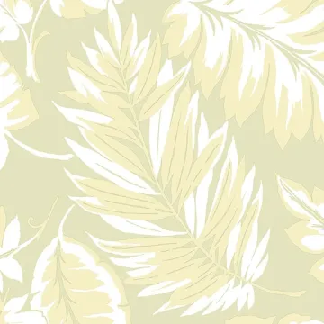 PA34257 Palm Leaf Wallpaper Green Paradise Norwall Wallcovering