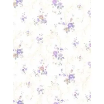 Mixed Purple Flower Wallpaper