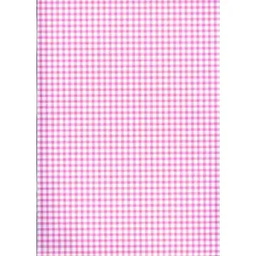 Norwall Pink and White Gingham Wallpaper