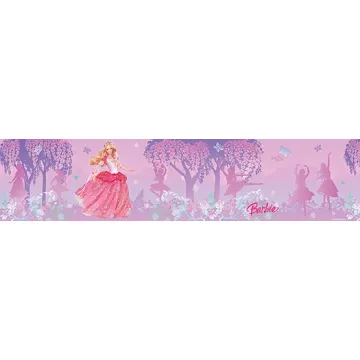 Barbie Peel and Stick Wallpaper Border