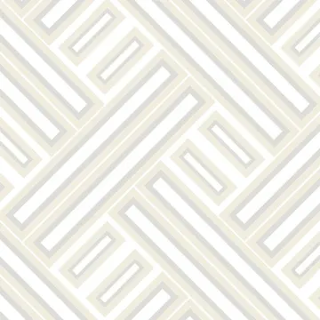 Rectangles Wallpaper Tinted Cream Pearl, Yellow, Metallic Silver GX37604
