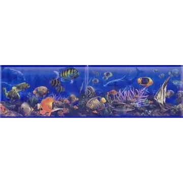Sea Life Peel and Stick Wallpaper Border