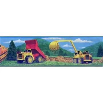 Building Peel and Stick Wallpaper Border
