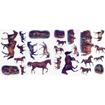 Wild Horses Peel and Stick Wallpaper Appliques