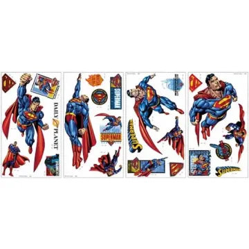 Superman Peel and Stick Appliques