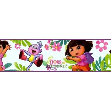 Dora the Explorer Peel and Stick Wallpaper Border