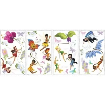 Tinkerbell and Her Friends Peel and Stick Appliques
