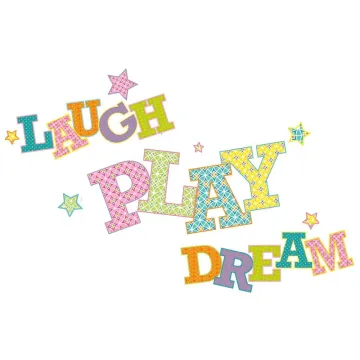 Cool Kids Laugh Play Dream Giant Mural