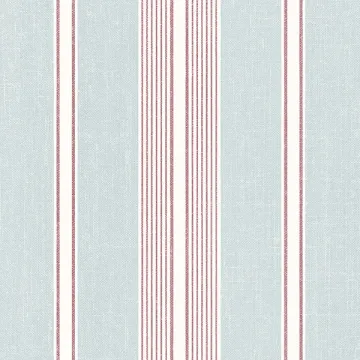 SD36117 Cushion Stripe Wallpaper Aqua, Red, White Stripes & Damasks 3 Norwall Wallcovering