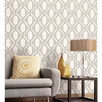 SH34550 Gatsby Wallpaper Grey, Silver Shades Norwall Wallcovering