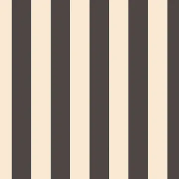 SH34554 1.25" Regency Stripe Wallpaper Black, Beige Shades Norwall Wallcovering