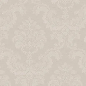 SK34706 Damask Emboss Wallpaper Taupe Simply Silks 3 Norwall Wallcovering