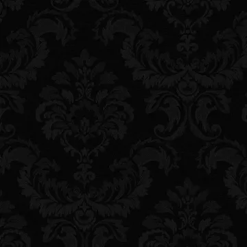 SK34750 Damask Emboss Wallpaper Black Simply Silks 3 Norwall Wallcovering