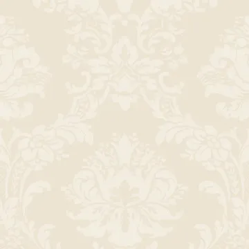 SL27543 Document Damask Wallpaper Ivory, Pearl Classic Silks 2 Norwall Wallcovering