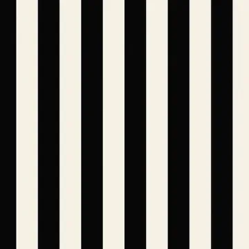 SY33907 1.25" Regency Stripe Wallpaper Pearl, Black Simply Stripes 2 Norwall Wallcovering