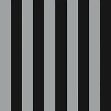 SY33910 1.25" Regency Stripe Wallpaper Metallic Silver, Black Simply Stripes 2 Norwall Wallcovering