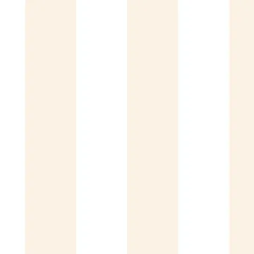 SY33927 2.5" Tent Stripe Wallpaper Light Beige, White Simply Stripes 2 Norwall Wallcovering