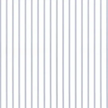 SY33929 Ticking Stripe Wallpaper Light Blue, White Simply Stripes 2 Norwall Wallcovering