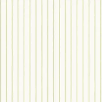 SY33930 Ticking Stripe Wallpaper Green, White Simply Stripes 2 Norwall Wallcovering