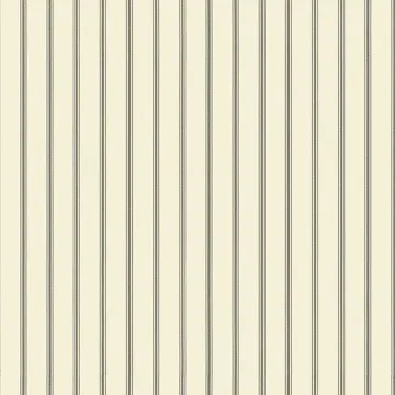 SY33933 Ticking Stripe Wallpaper Black, Cream Simply Stripes 2 Norwall Wallcovering