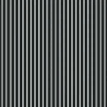 SY33957 6mm Stripe Wallpaper Black, Metallic Silver Simply Stripes 2 Norwall Wallcovering