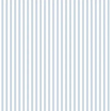 SY33959 6mm Stripe Wallpaper Blue, White Simply Stripes 2 Norwall Wallcovering