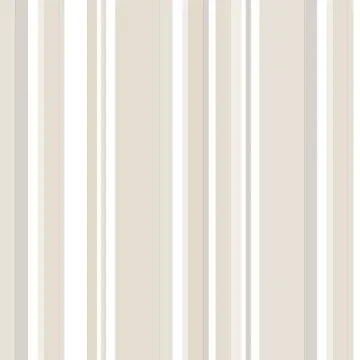 SY33964 Step Stripe Wallpaper Light Beige, White Simply Stripes 2 Norwall Wallcovering