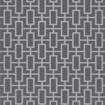 TU27088 Luxor Print Wallpaper Metallic Silver, Grey Shades Norwall Wallcovering
