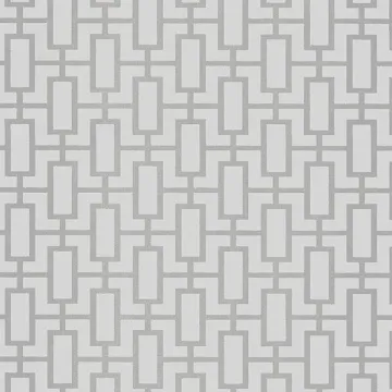 TU27089 Luxor Print Wallpaper Metallic Silver, Grey Shades Norwall Wallcovering
