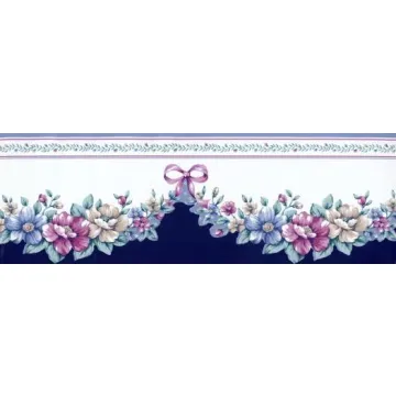 Flower Die Cut Wallpaper Border