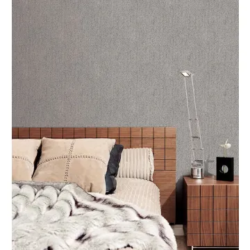 WF36315 Screen Wallpaper Dark Grey, Metallic Silver Wall Finishes Norwall Wallcovering