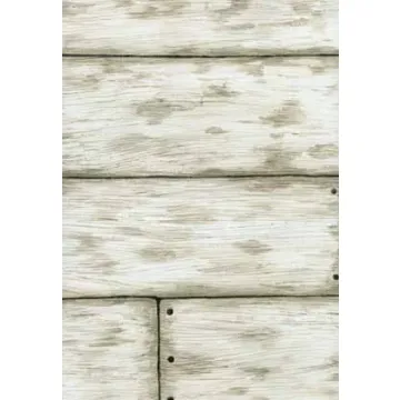 Begie Wood Planks Wallpaper