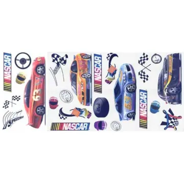 NASCAR Peel and Stick Cutouts