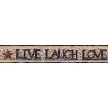 welcome Home Live  Laugh  Love Word Block Border