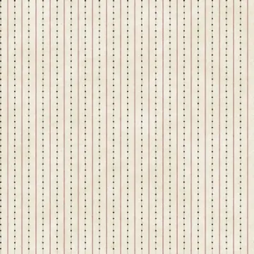 Welcome Home Dots W/ticking Stripe Wallpaper