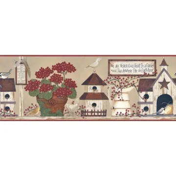 Welcome Home Inspirational Garden Border