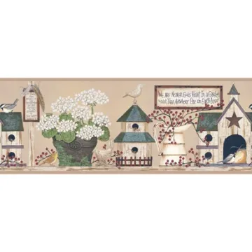 Welcome Home Inspirational Garden Border