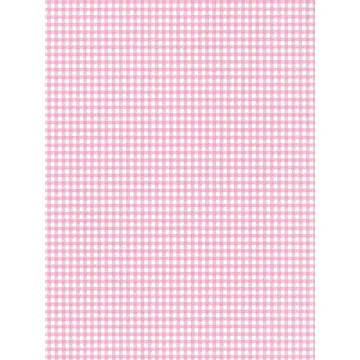 Soft Pink and White Gingham Check Wallpaper