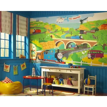 Thomas the Tank Wall Mural