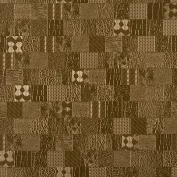 York Textures Patchwork Wallpaper Dark Taupe