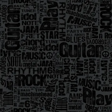 Boys Will Be Boys Rocker Text Wallpaper